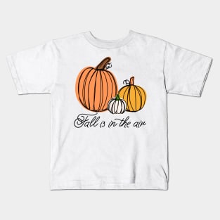 Fall Is In The Air Kids T-Shirt